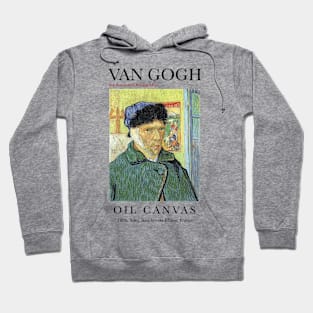 Self Portrait with Bandaged Ear - Van Gogh Art Print Hoodie